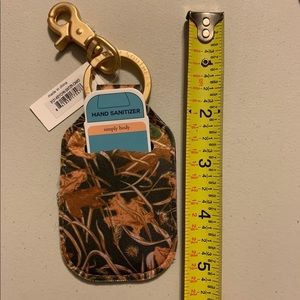 NWT Simply Southern Hand sanitizer holder keychain Camo